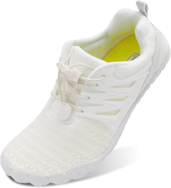 L-RUN Barefoot Water Shoes Women Mens Aqua Sock Athletic Hiking Water Sports Shoes for Swim Beach Pool Sand Diving Walking