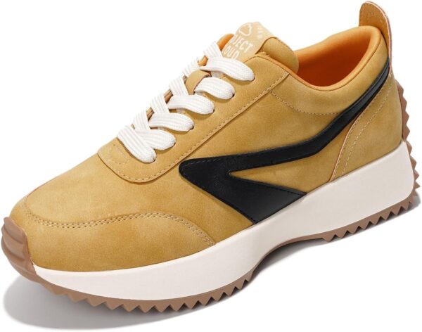 Project Cloud Sneakers for Women - Memory Foam Women Shoes & Womens Sneakers Non-Slip Work Shoes Women, Lace Up Shoes for Women Footwear - Fashion Sneakers for Women 2024