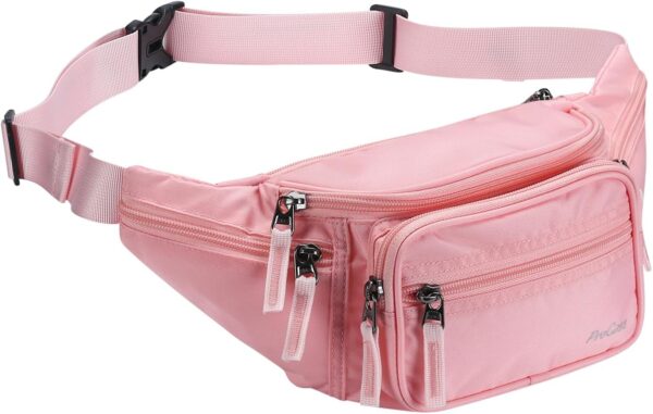 ProCase Fanny Pack Waist Packs for Men Women, Waist Bag Hip Pack for Travel Hiking Running Outdoor Sports