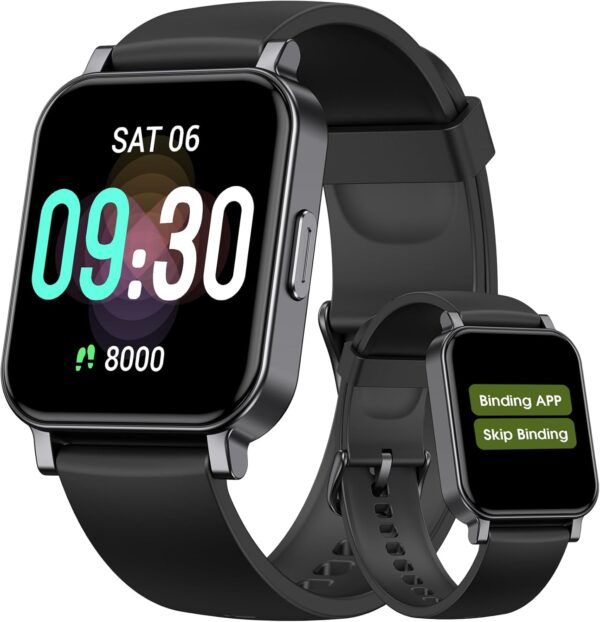 Pedometer Watch Senior Friendly No App/Phone Required, Waterproof Fitness Tracker Watch with Step Counter Calories/Sleep Tracker for Walking Running for Men Women