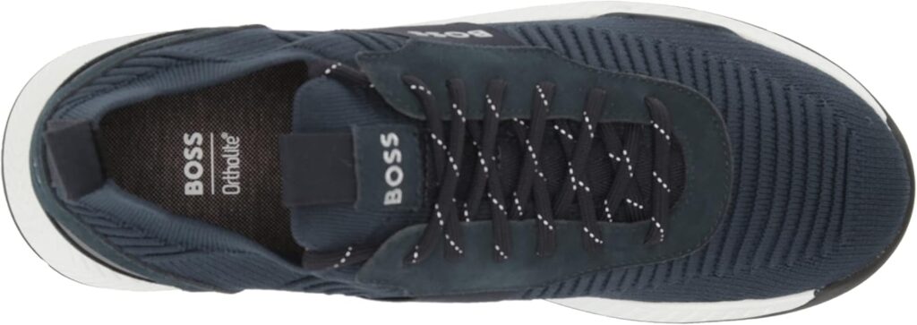 BOSS Mens Mesh Mix Running Sneakers